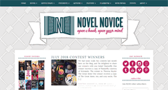 Desktop Screenshot of novelnovice.com